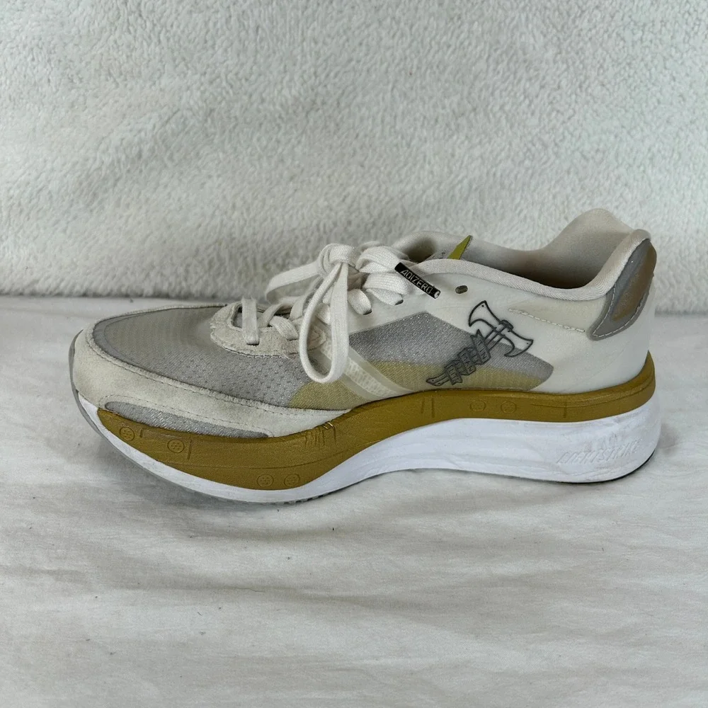 Adidas‎ Adizero Boston 10 Running Shoes Womens White Gold GY0905 Size 5
